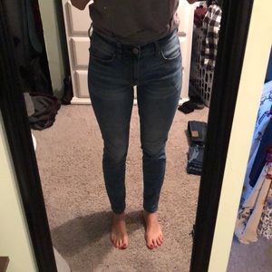 Super stretch, high waisted, skinny jeans
